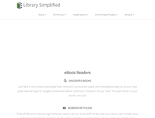 Tablet Screenshot of librarysimplified.org
